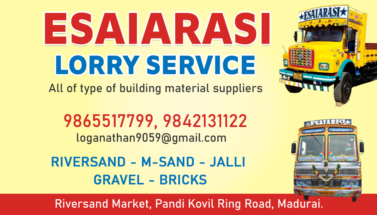 Esaiarasi Lorry Service Madurai
