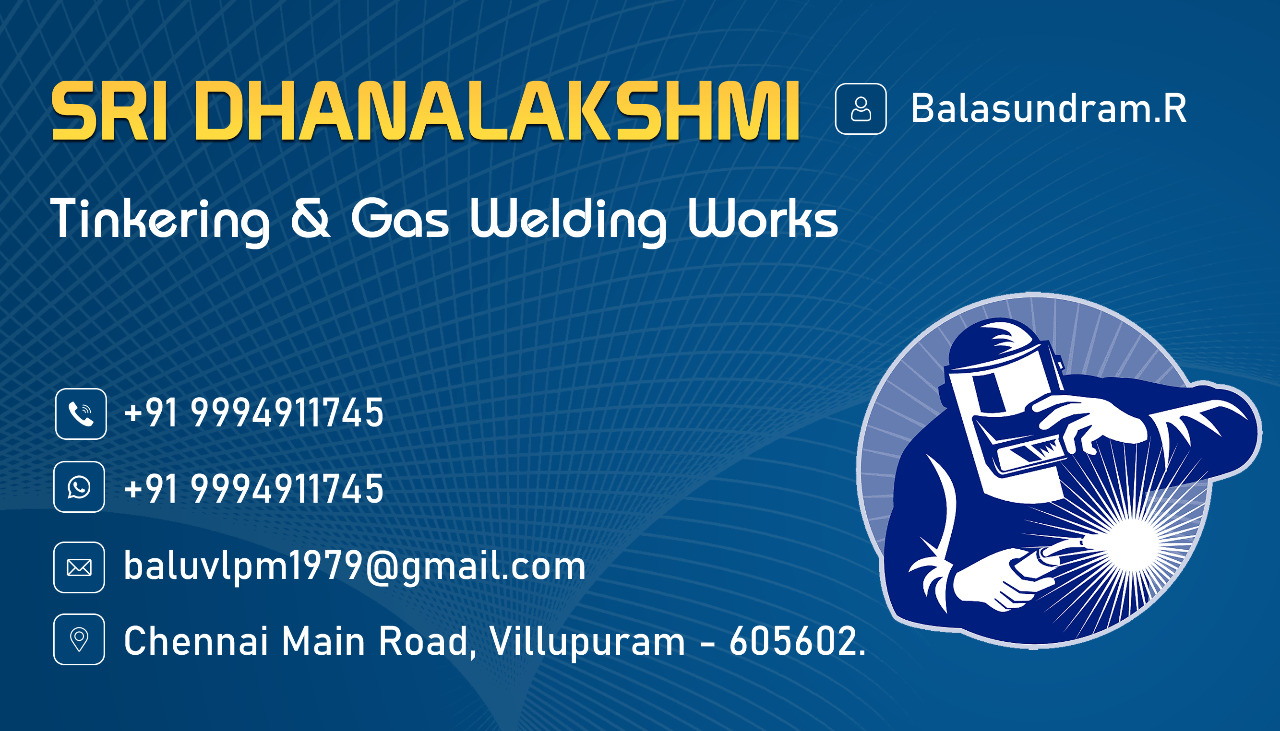 Sri Dhanalakshmi Tinkering And Gas Welding Works Villupuram